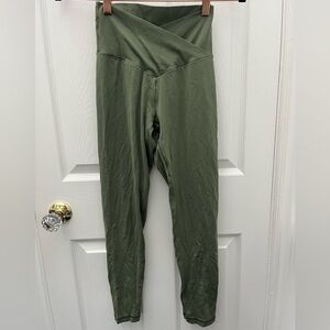 Offline by Aerie Real me 7/8 Leggings Hi-Rise Olive Green